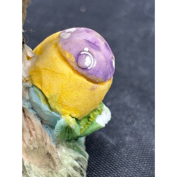 Vintage Easter Resin Welcome Arch With Bunny Eggs & Flowers Hand-Painted Decorat - Picture 5 of 10